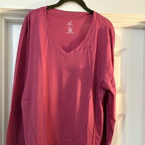 New Woolx V-Neck Long Sleeve Shirt